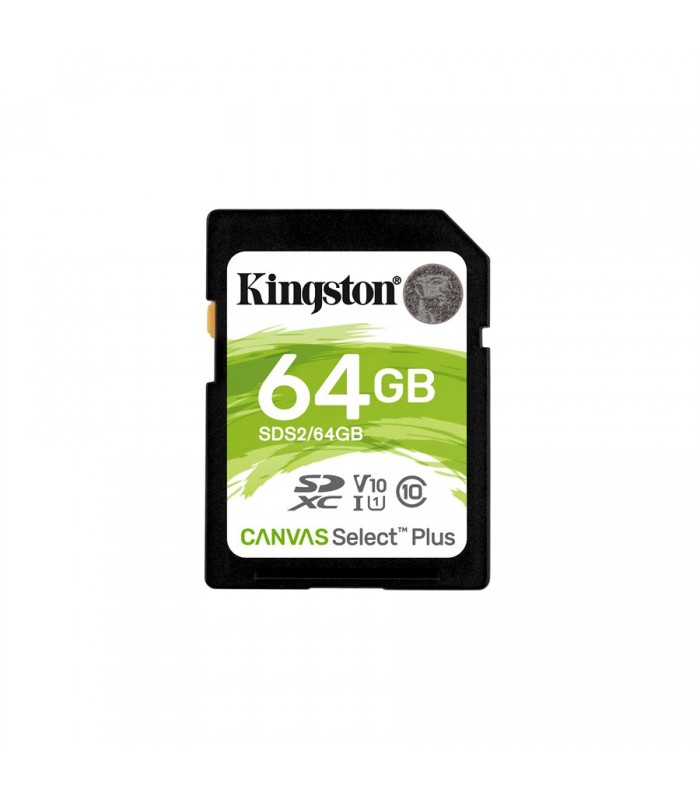 Kingston Canvas Select Plus Carte Sd Uhs I Sdhc Classe 10 64go Sds264gbcr 0034