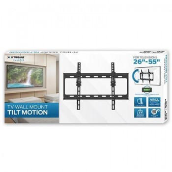 Xtreme TV Wall Mount Tilt Motion Size 26 to 55 in.