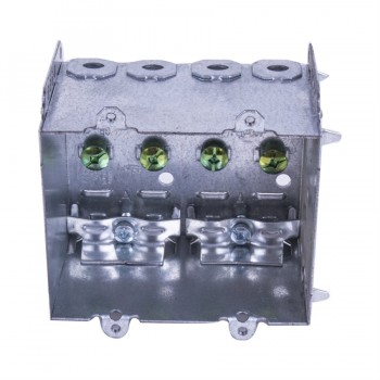 25cu.in 2 Gang 3”(H) x 3-¾”(L) x 3-¾” (W) Switch Box