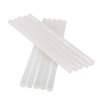 RedTools Bâtonnets de colle - 8'' - Transparent - Paquet de 10