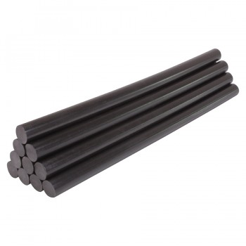 RedTools Bâtonnets de colle - 8" - Noir - Paquet de 10