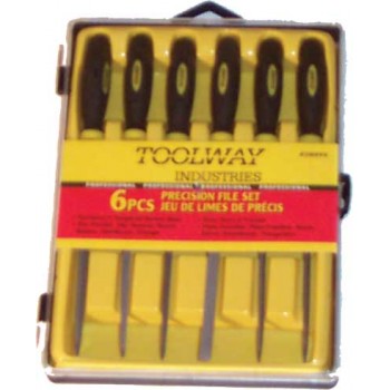 Jeux de 6 limes de précisions de ToolTech