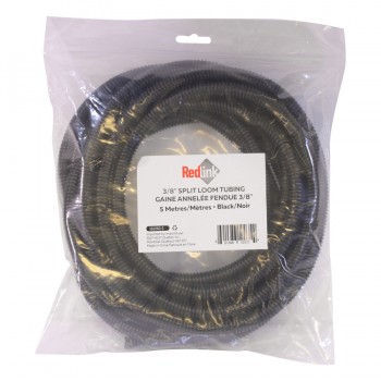 RedLink Split Loom Tube - 9 mm (3/8") - 5m - Black