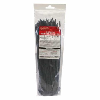 RedTools Nylon Cable Tie 11" - Black - Pack of 100