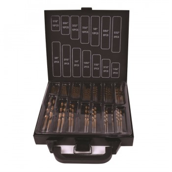 Workbench 99 PCS Drill Bits Titanium Coated Set