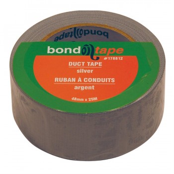 Ruban Adhésif En Toile 48mm x 25m Argent de Bondtape