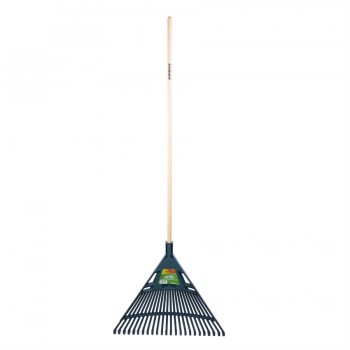 ProYard Poly Rake 24 in. With Wood Handle