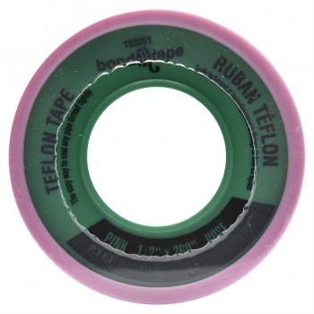 Ruban de téflon 1/2 po X 260 In. Rose de Bondtape