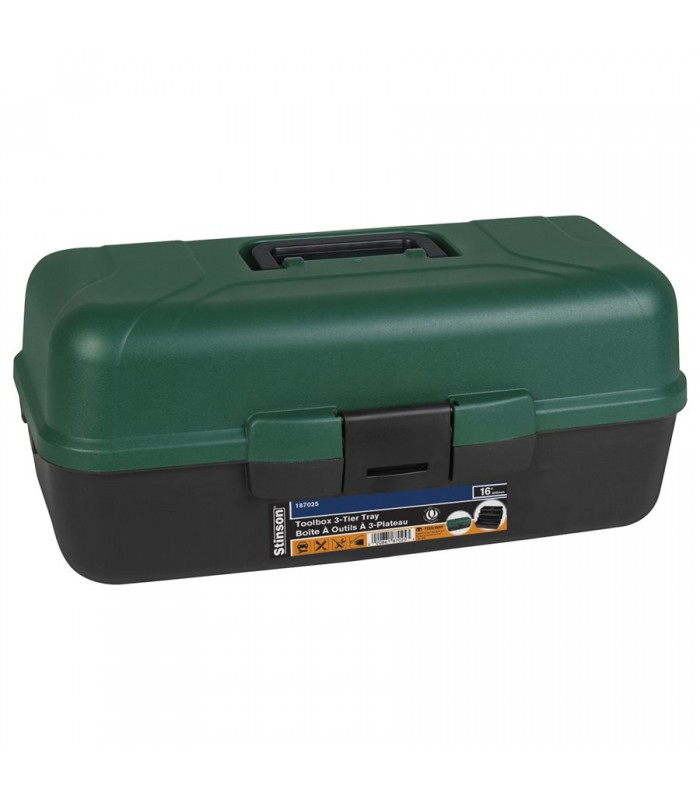 Stinson Toolbox 3-Tier Tray 16in