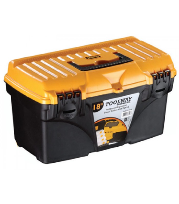 Toolway Classic Toolbox with Flat Lid 18in