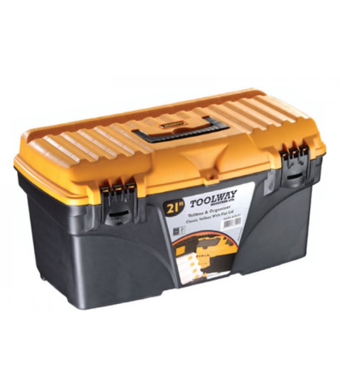 Toolway Classic Toolbox with Flat Lid 21in