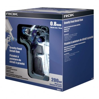 ROK Mini Gravity Feed Detail Spray Gun