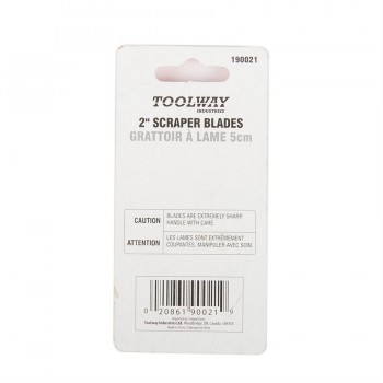 Scraper Blades Razor 2in 10/pk