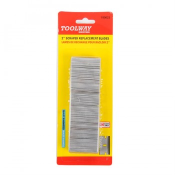 Toolway Scraper Blades Razor 2in 100/pk
