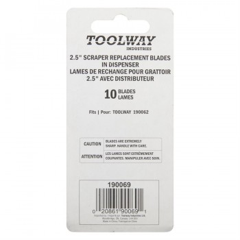 Scraper Blades 10 pc (for 190062)