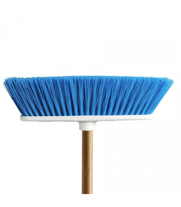 Magnetic Broom Cupid Flat L With 48 in. Wooden Handle