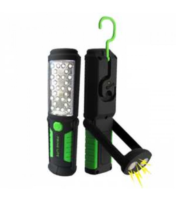 Prime-Lite 24-458 Pivot 33 Powerful LED Work Light and 5-LED Flashlight