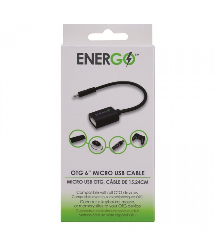 Energo OTG 6 Micro USB Cable