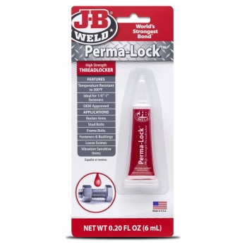 J-B Weld Perma-Lock Adhésif Frein-Filet haute résistance - 6ml