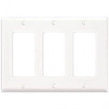 Plaque murale Trois Dispositifs Blanc