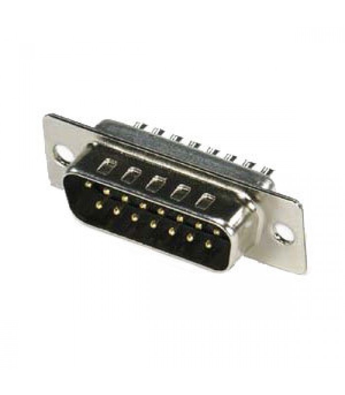 Mode Electronics DB15 15-Pins Male D-Sub Solder Connector