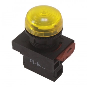 LED Pilot Lamp, Bayonet Base,Yellow(No Bulb)