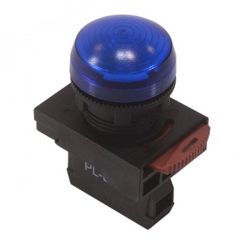 Témoin Lumineux A DEL Bleu Base Baionnette