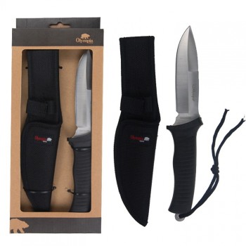 OLYMPIA - CHASSE COUTEAU, 10 ", GAINE INCLUS