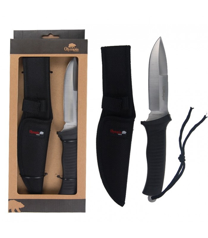 OLYMPIA - HUNTING KNIFE, 10, SHEATH INCLUDED