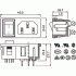 PRISE CHASSIS AC AVEC INTERRUPTEUR de Mode Electronics