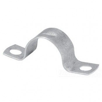 Electrimart Cable Straps Aluminum 2-Hole 1/2" - Pack of 20