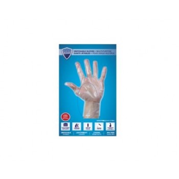 SANI-GUARD GANTS JETABLES LDPE G/TG - Paquet de 75