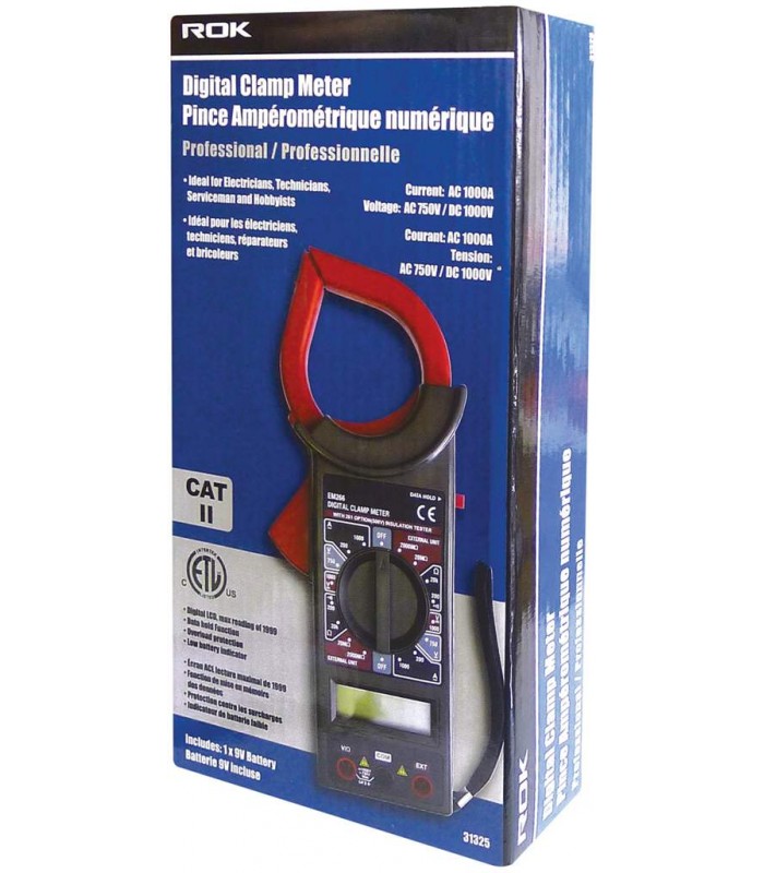 ROK Digital Clamp Meter Professional