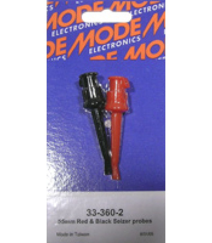 Mode Electronics Electrical Wire Testing Hooks (Pair) 55mm