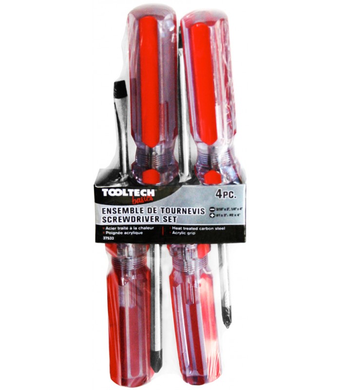 Ensemble de tournevis 4 pcs de Tooltech