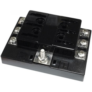 Boîtier à fusibles 6 voies Fusibles à lame A.T. Terminaux à Vis de Pico Canada