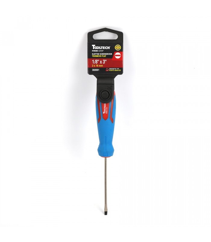 ToolTech Screwdriver Slotted 1/8 in. x 3 in.