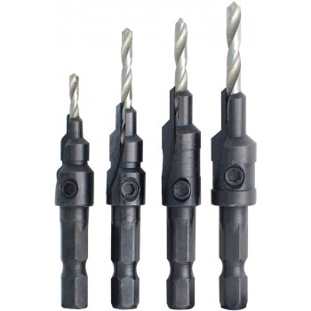 Jeu de 4 embouts de fraisage de ROK