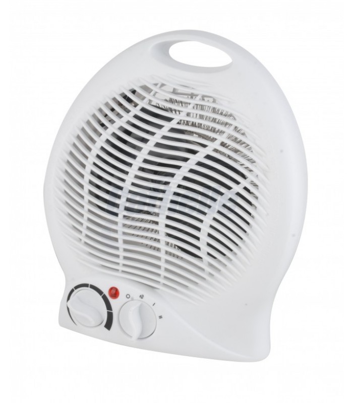 Electrimart Fan Heater w/Thermostat 750-1500W 120V 60Hz