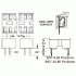 Mode Electronics DIP IC Integrated circuit socket 40 pins - Pack of 2