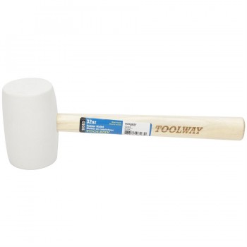 Maillet en caoutchouc blanc 32 oz de Tooltech Workbench