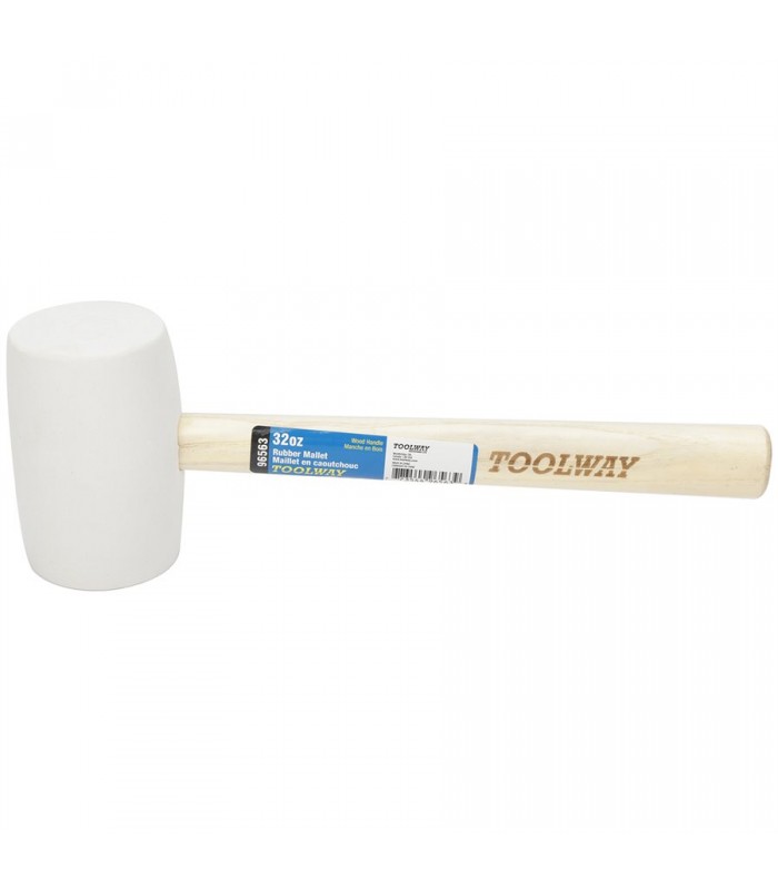 Tooltech Workbench 32oz White Rubber Mallet