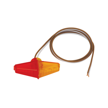 Fender Mount Clearance Light #40 Red/Amber