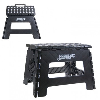 Harvey Tools Portable Folding Stool, Black