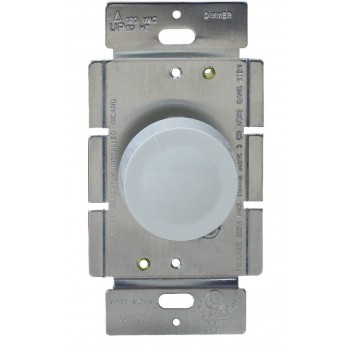 Electrimart Rotary Light Dimmer Switch for Incandescent Single Pole