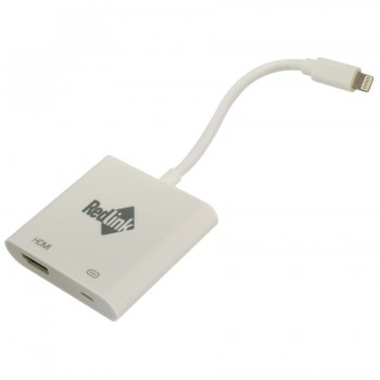 RedLink Adaptateur Lightning à HDMI mâle - 1080p HD - 10cm