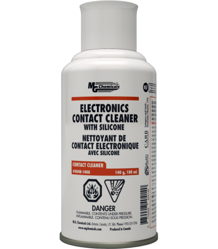 MG Chemicals Electronics Contact Cleaner with Silicone 140g