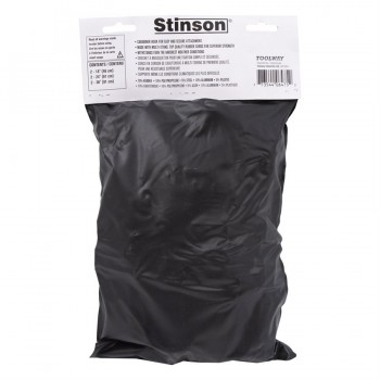 Stinson Set of 6 Reflective Stretch Cords W/Aluminum Carabiner 18,24,36 in.
