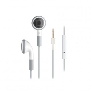 Global Tone iPhone Style stereo earphones with microphone