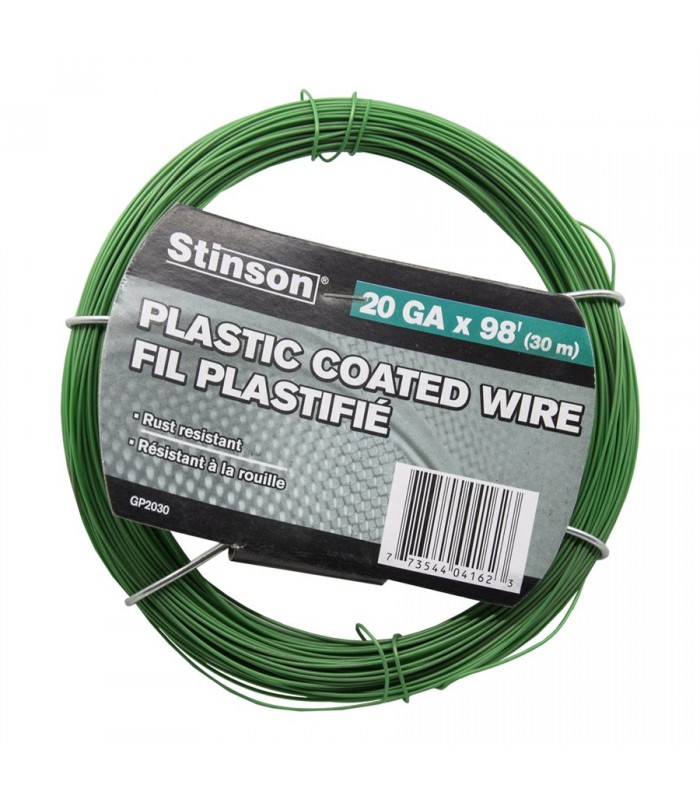 Stinson PVC Coated Steel Wire 20 gauge 30m